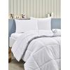 Одеяло стеганое из микрогеля белого цвета RELAX 155х215 см, TAC