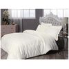 Комплект постельного белья двуспальный BRINLEY ekru LUX жаккард, 200х220 см, TAC