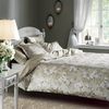 Комплект постельного белья двуспальный из сатина оливкового цвета DELUX Shadow, 200х220 см, TAC