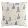 Подушка вязаная с новогодним рисунком Magic forest из коллекции New Year Essential, 45х45 см, Tkano