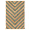 Ковер из джута с вставками зеленого цвета из коллекции Ethnic, 200х300 см, Tkano