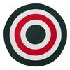 Ковер из хлопка Target темно-зеленого цвета из коллекции Ethnic, ?120 см, Tkano