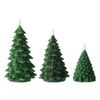 Набор из трех электрических свечей Christmas forest из коллекции New Year Essential, 3 шт., Tkano