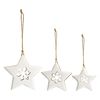 Набор елочных украшений Winter stars из коллекции New Year Essential, 3 шт., Tkano