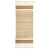 Ковер из джута и шерсти Mumbai из коллекции Ethnic, 70x160см, Tkano
