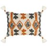 Подушка декоративная с бахромой и вышивкой Abstract play из коллекции Ethnic, 30х45 см, Tkano