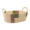 Корзина плетеная овальная Bodhran Nature из коллекции Ethnic, размер S, Tkano