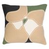 Подушка декоративная с абстрактным дизайном Flowers из коллекции Ethnic, 45х45 см, Tkano