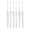 Набор ёлочных украшений Fancy icicles из коллекции New Year Essential, 6 шт., Tkano