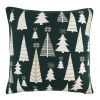 Подушка вязаная с новогодним рисунком Whitewood из коллекции New Year Essential, 45x45 см, Tkano