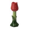 Подсвечник Floret красного цвета из коллекции Blossom, 18 см, Tkano
