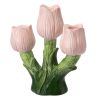 Подсвечник Floret для трех свечей из коллекции Blossom, 20 см, Tkano