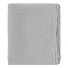Одеяло из жатого хлопка серого цвета из коллекции Essential 90x120 см, Tkano