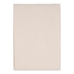 Скатерть из хлопка бежево-серого цвета из коллекции Scandinavian touch, 170х250 см, Tkano