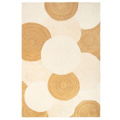 Ковер из джута, шерсти из хлопка Agra из коллекции Ethnic, 160х230см, Tkano