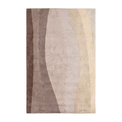 Ковер из хлопка с рисунком Rice plantation из коллекции Terra, 120х180 см, Tkano