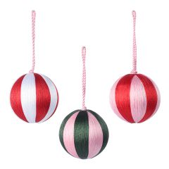 Набор елочных украшений Circus из коллекции New Year Essential, 3 шт., Tkano