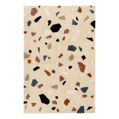 Ковер из хлопка Terrazzo Poetry из коллекции Ethnic, 120х180 см, Tkano
