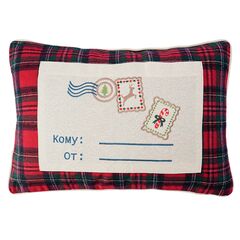 Подушка декоративная Зимняя почта из коллекции New Year Essential, 30x45см, Tkano