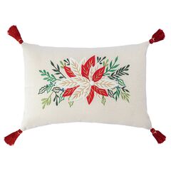 Подушка декоративная Зимний цветок из коллекции New Year Essential, 30x45см, Tkano