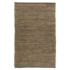 Ковер из джута с орнаментом Зигзаг из коллекции Ethnic, 120х180 см, Tkano