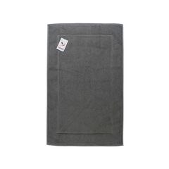Коврик для ванной темно-серого цвета из коллекции Essential, 50х80 см, Tkano