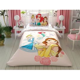 Комплект детского постельного белья полутораспальный из ранфорса PRINCESS GIRL POWER, 160х220 см, TAC