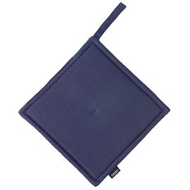 Прихватка из хлопка темно-синего цвета из коллекции Essential, 22х22 см, Tkano