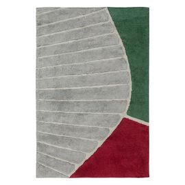 Ковер из хлопка с рисунком Tea plantation из коллекции Terra, 160х230 см, Tkano