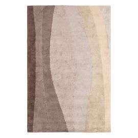 Ковер из хлопка с рисунком Rice plantation из коллекции Terra, 160х230 см, Tkano