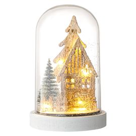 Декор новогодний с подсветкой Snowy town из коллекции New Year Essential, Tkano
