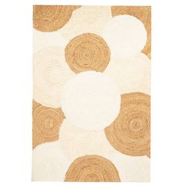 Ковер из джута, шерсти из хлопка Agra из коллекции Ethnic, 120х180см, Tkano