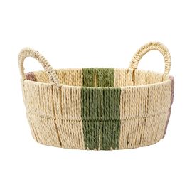 Корзина плетеная круглая Bodhran Nature из коллекции Ethnic, размер L, Tkano