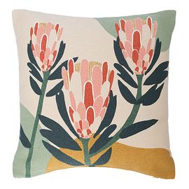 Подушка декоративная Southern flower из коллекции Ethnic, 45х45 см, Tkano