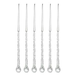 Набор ёлочных украшений Icy sparkles из коллекции New Year Essential, 6 шт., Tkano