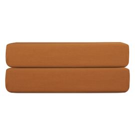 Простыня на резинке из сатина из коллекции Meditation, caramel, 160х200х30 см, Tkano