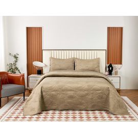 Покрывало Бенита, цвет бежевый, размер 160х220, Sofi de Marko