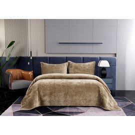 Покрывало Деварта, цвет капучино, размер 160х220, Sofi de Marko