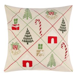 Чехол на подушку Christmas dreams из коллекции New Year Essential, 45х45 см, Tkano