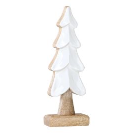 Декор новогодний Snowy tree из коллекции New Year Essential, 30 см, Tkano