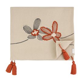 Дорожка на стол Stone flowers из коллекции Ethnic, 45х150 см, Tkano