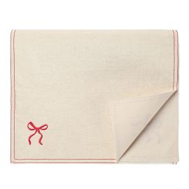 Дорожка на стол Fancy Bows бежевого цвета из коллекции Essential, 45x150 см, Tkano