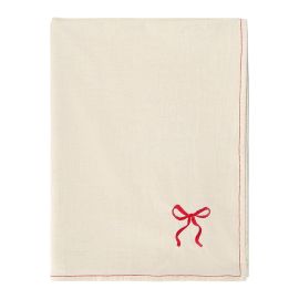 Скатерть Fancy Bows бежевого цвета из коллекции Essential, 180х240 см, Tkano