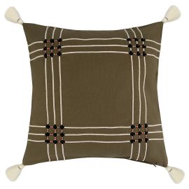 Чехол на подушку Nomad grid из коллекции Ethnic, 45х45 см, Tkano