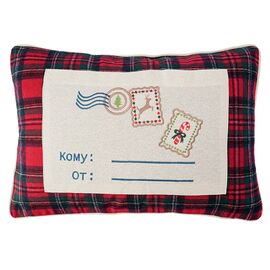 Подушка декоративная Зимняя почта из коллекции New Year Essential, 30x45см, Tkano