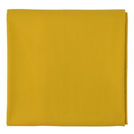 Скатерть из хлопка горчичного цвета из коллекции Prairie, 170х170 см, Tkano