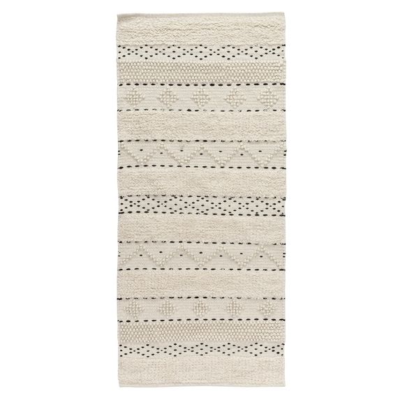 Ковер из шерсти в этническом стиле из коллекции Ethnic, 70х160 см, Tkano