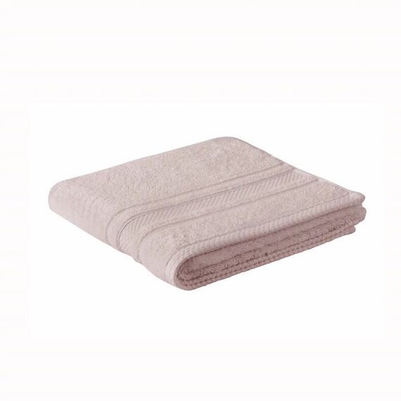Полотенце махровое хлопковое цвета пудры SOFTNESS 50х90 см, TAC