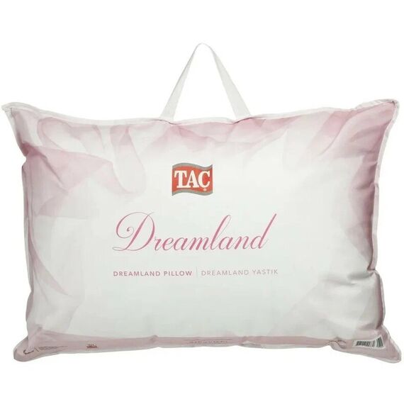 Подушка из микрогеля белого цвета с окантовкой DREAMLAND 50х70 см, TAC, изображение 3