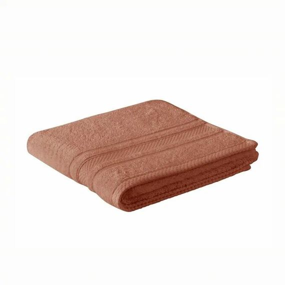 Полотенце махровое хлопковое кирпичного цвета SOFTNESS 70х140 см, TAC
